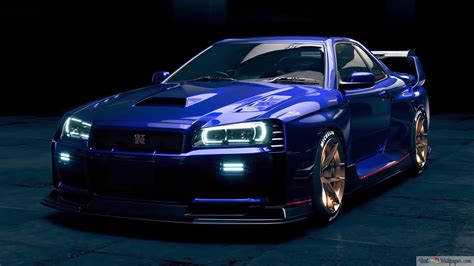 Nissan Skyline R34 Modified Wallpaper