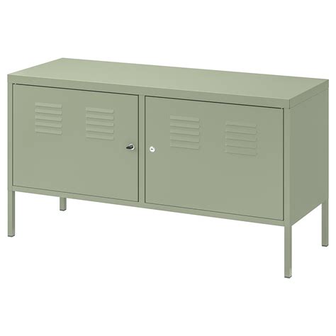 IKEA PS Cabinet, light gray-green, 119x63 cm (467/8x243/4") - IKEA CA