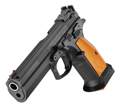 CZ-75 Tactical Sports Orange, pistola semiautomatica da tiro dinamico