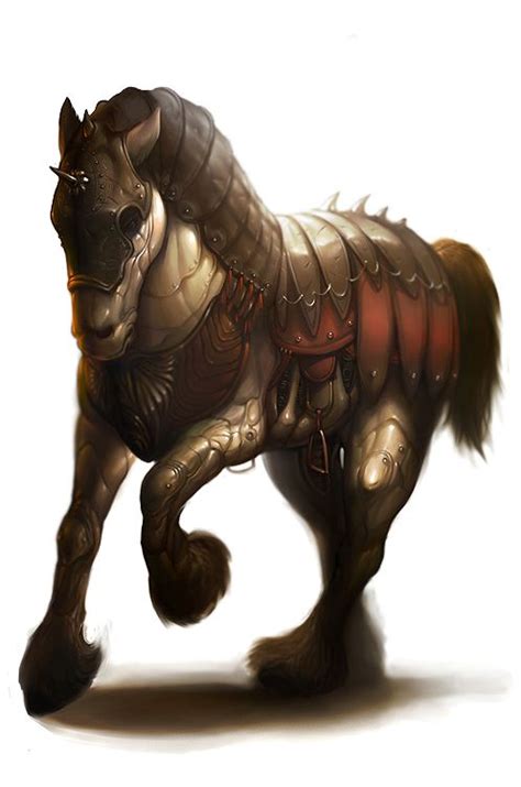 Adamantine Horse of Xarn by damie-m on deviantART Reminds me of the automaton horses in the ...