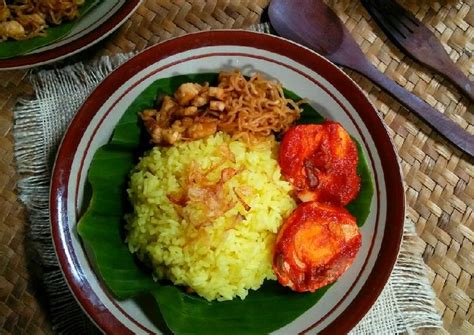 Resep Nasi Kuning Banjar oleh Agustin Nur Hasanah - Cookpad