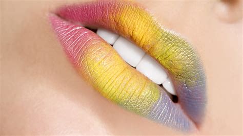 Download Colors Woman Lips HD Wallpaper