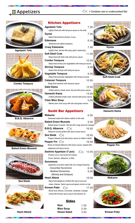 Crazy Sushi Rocklin Menu, Appetizer, Sushi & Sake, Restaurant Menu