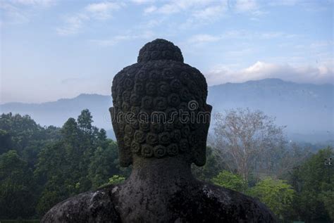 Buddha Statue in Borobudur Temple Stock Photo - Image of sculpture, grave: 221238840