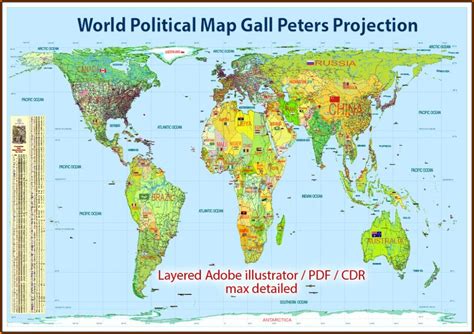 Mercator Vs Peters Map