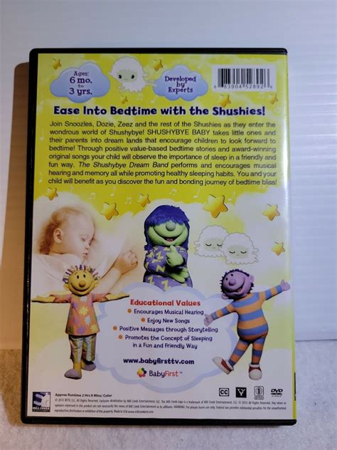 BabyFirst: Shushybye Baby - Bedtime Stories Songs (DVD, 2013) 683904528926 | eBay