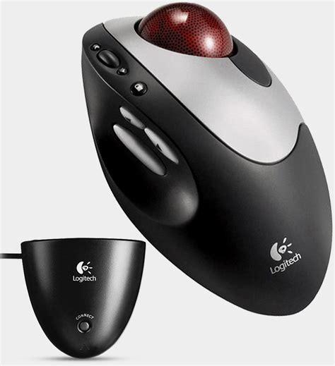 NCIS Trackball Mouse: Logitech Cordless Optical TrackMan trackball