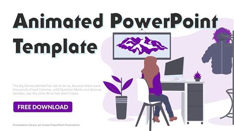 Animated PowerPoint Template free Download 2019 | Presentation Library ...