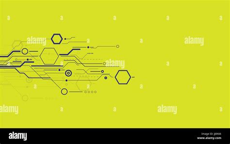 Abstract science and technology background Stock Vector Image & Art - Alamy