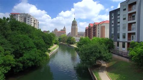 Buildings by the Riverwalk in San Antonio, Texas image - Free stock ...