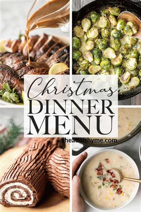 Best Christmas Recipes and Menu - Ahead of Thyme