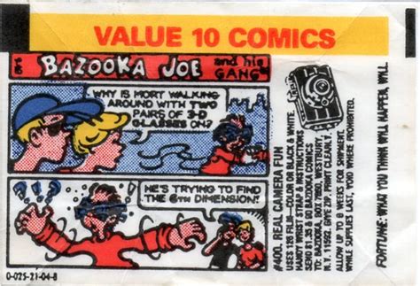 Pin di alienant su Bazooka Joe Comics