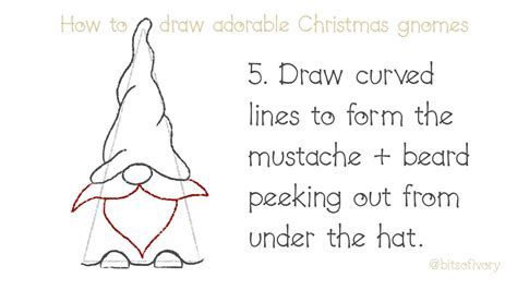 How To Draw A Christmas Gnome Step By Step at Drawing Tutorials