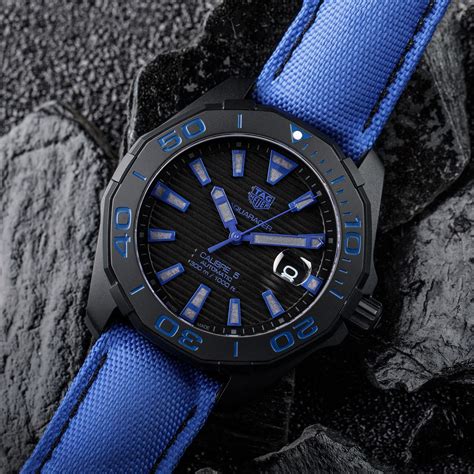 OceanicTime: TAG Heuer AQUARACER Black TITANIUM