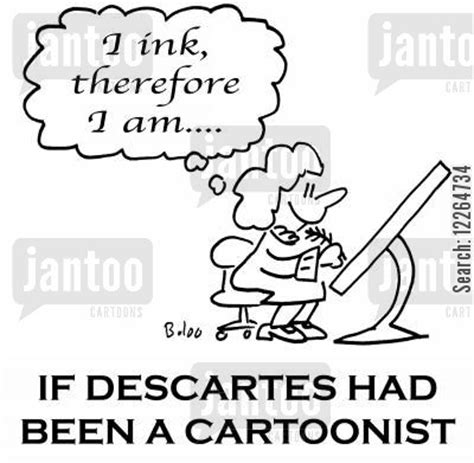 descartes cartoons - Humor from Jantoo Cartoons