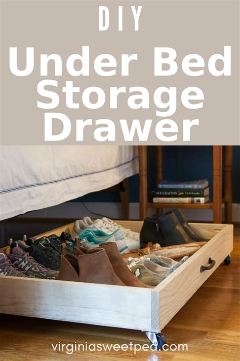 DIY Under Bed Storage Drawer - Sweet Pea