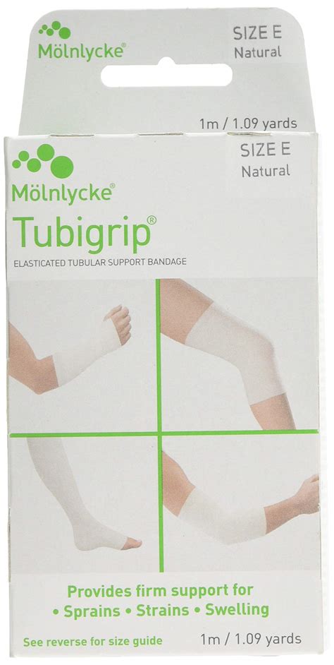 TUBIGRIP Bandage E 1m - Elastic Compression Bandage for Superior Support