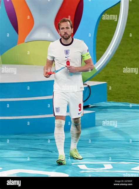 England's Harry Kane is dejected following the UEFA Euro 2020 Final at ...