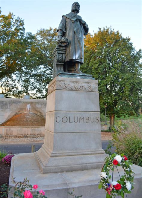 UPDATE: Vandalized Christopher Columbus statue cleaned | Richmond Local News | richmond.com