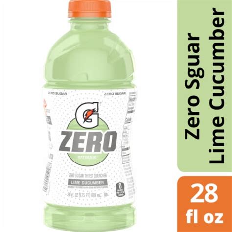 Gatorade® Zero Sugar Thirst Quencher Green Lime Cucumber Electrolyte ...