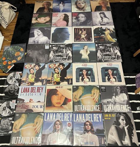 My Lana Del Rey Vinyl Collection so far 💌🍒🪞 : r/lanadelrey