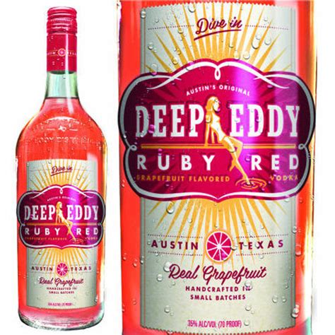 Deep Eddy Ruby Red Grapefruit Vodka 750ml | Nationwide Liquor