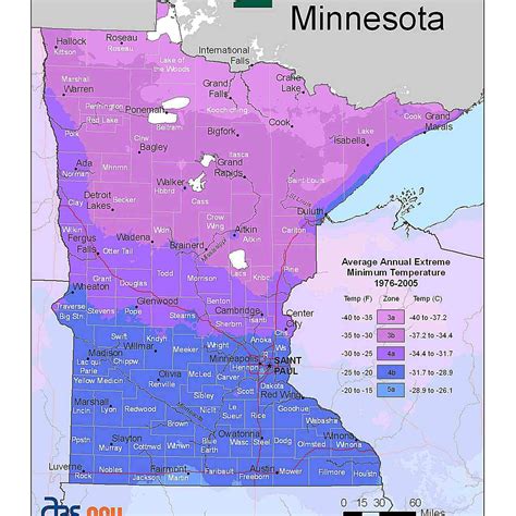 State Maps of USDA Plant Hardiness Zones