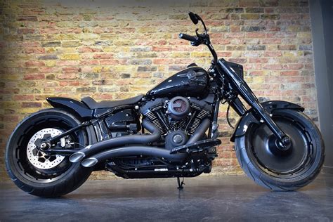 Harley® Fat Boy® 114 with aggressive all-black styling