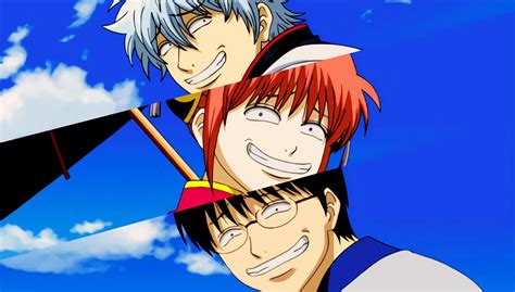 Gintama illustration wallpaper, Anime, Funny, Gintoki Sakata, Kagura (Gintama) | Anime, Anime ...