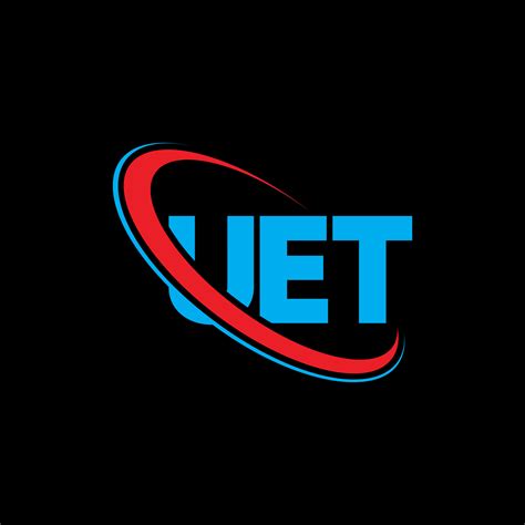 logotipo de uet. carta uet. diseño del logotipo de la letra uet. logotipo de las iniciales uet ...