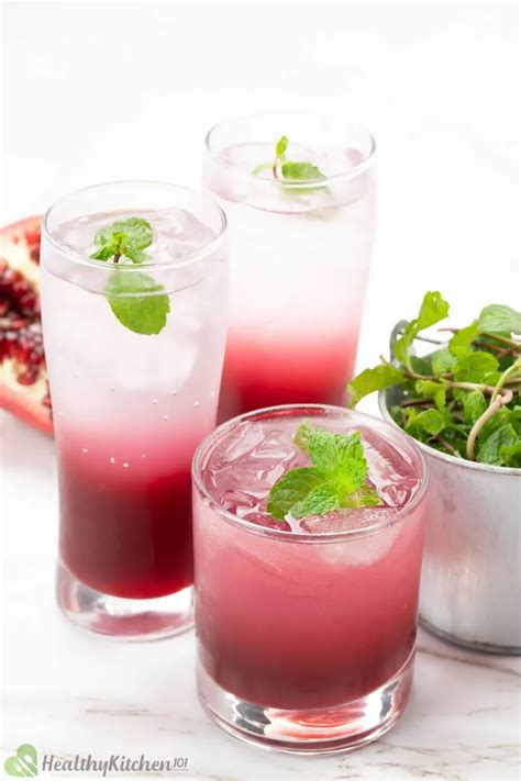 Top 15 Pomegranate Juice Recipes: Potassium-Rich, Red Summer Drinks