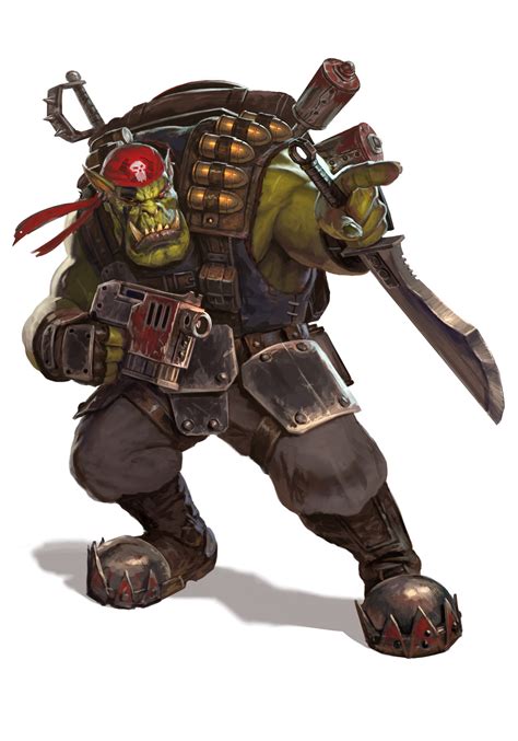 Warhammer 40k - Ork Klan Kommando - Artwork : DiegoGisbertLlorens : Free Download, Borrow, and ...