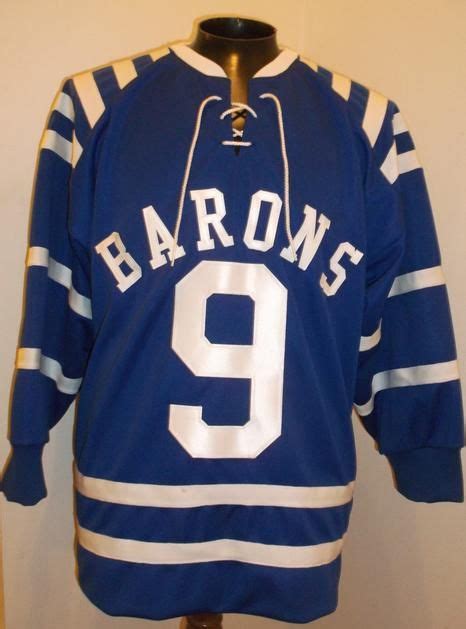 Cleveland Barons 1950's hockey jersey