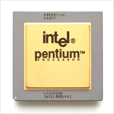 Intel Ships the Pentium: Sixteen Years Ago Today » Fanboy.com