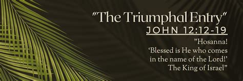 The Triumphal Entry — Resilient Life Church