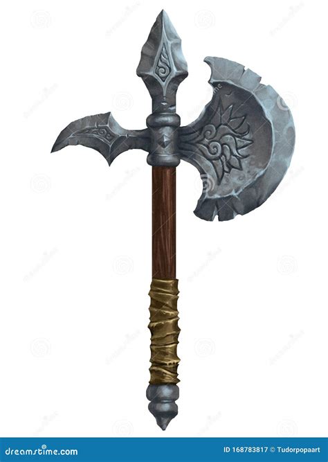 Medieval Battle Axe Stock Illustrations – 2,276 Medieval Battle Axe ...