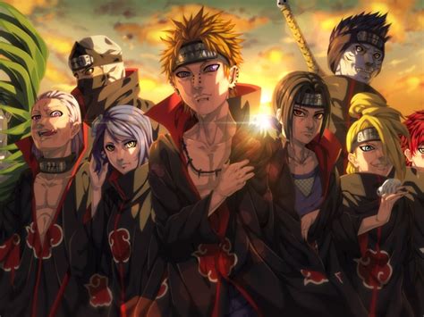 800x600 Resolution Akatsuki Organization Anime 800x600 Resolution ...