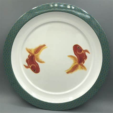 Breakfast Plates: Goldfish Plates Sets – LB by Lavender's Blue