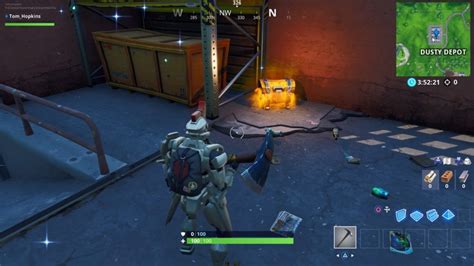 Fortnite Season 10: Dusty Depot Chest Spawn Locations