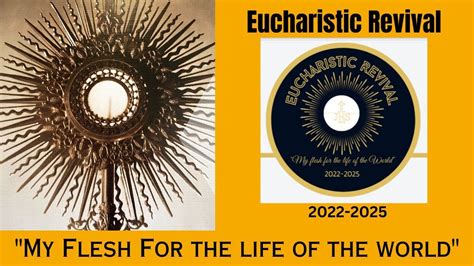 Eucharistic Revival 2022 - 2025 II USCCB II - YouTube