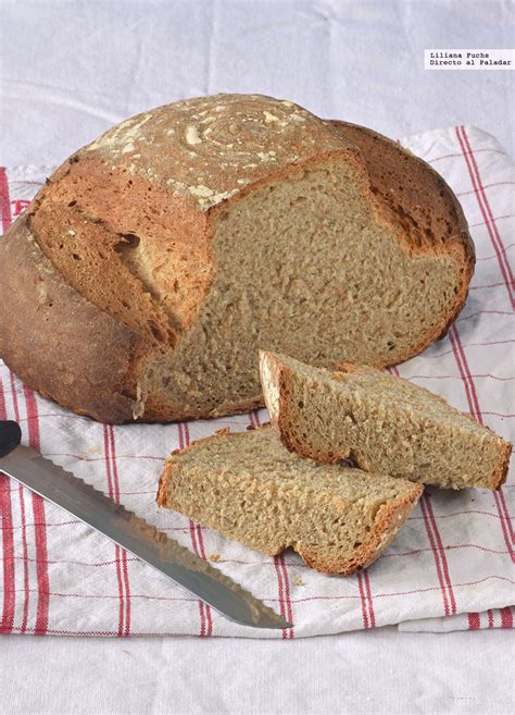 Pan de trigo y centeno integral con masa madre. Receta de cocina ...