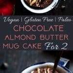 Coconut Flour Chocolate Paleo Mug Cake | Food Faith Fitness