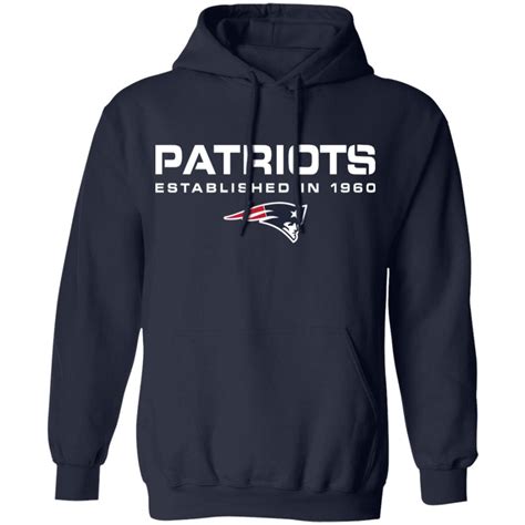 Bill Belichick Hoodie Pariots Established In 1960 Hooded Sweatshirt ...