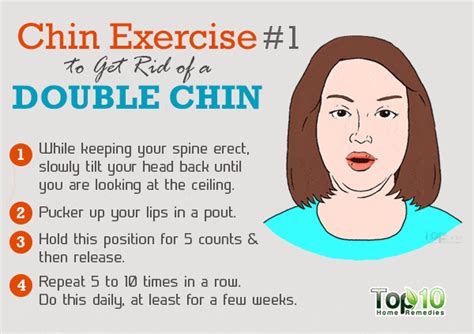 How to Get Rid of a Double Chin | Top 10 Home Remedies