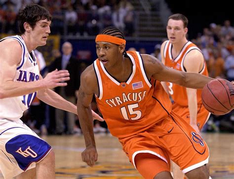 Aside from Carmelo Anthony, which Syracuse player would have had the ...