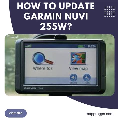 How To Update Garmin Nuvi 255W? - Map Pro Gps