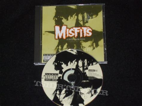 MISFITS "12 HITS FROM HELL" LP/CD 2001 cancelled album promos/bootlegs | TShirtSlayer TShirt and ...