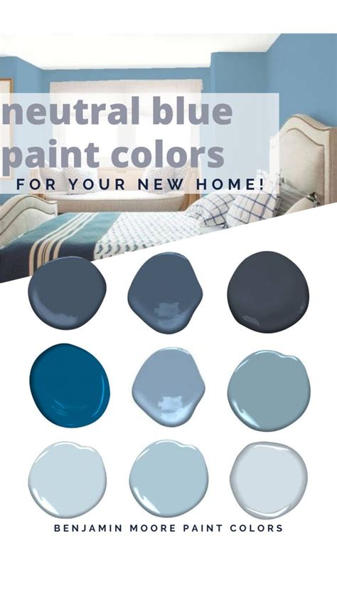 Neutral Blue Paint Colors for your New Home! | Paint colors, Paint colors for living room, Paint ...