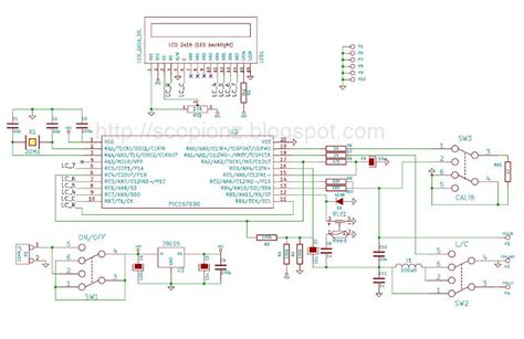 Simple and Accurate LC Meter Circuit - 16F690 ~ Scorpionz - Electronic Circuits and ...