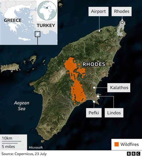 Locals step in to help tourists after Rhodes fires - World News You